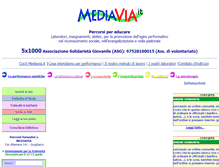 Tablet Screenshot of mediavia.it